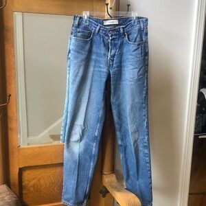 Vintage GAP Original Blue Jeans, Size 33-34, button up, excellent condition